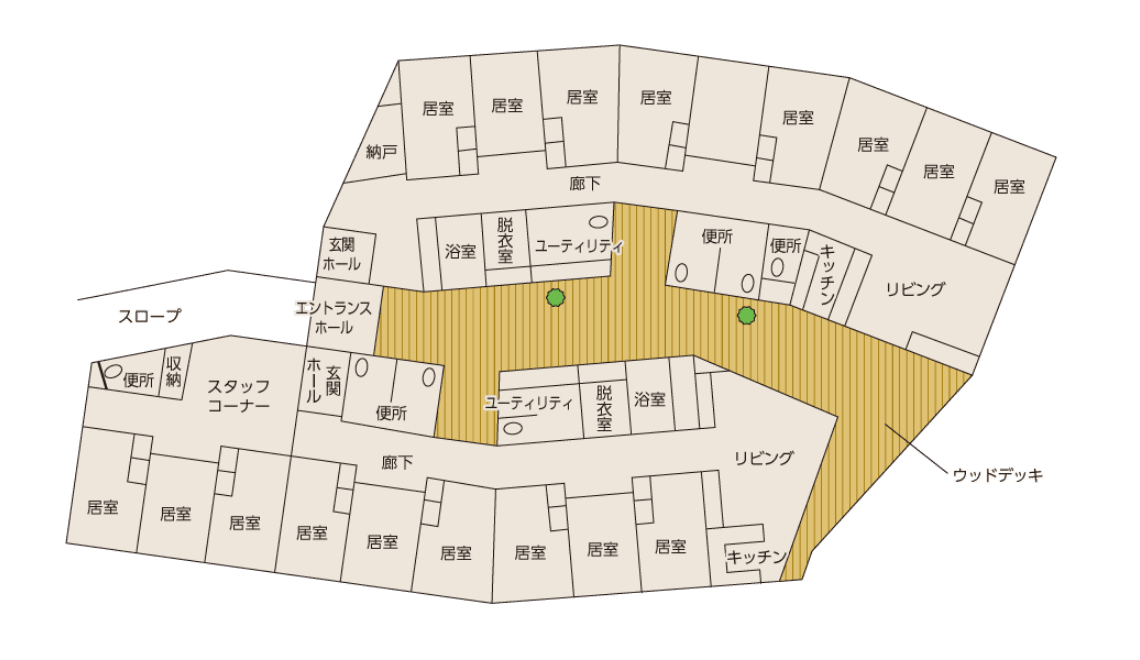 グループホームⅡフロア図